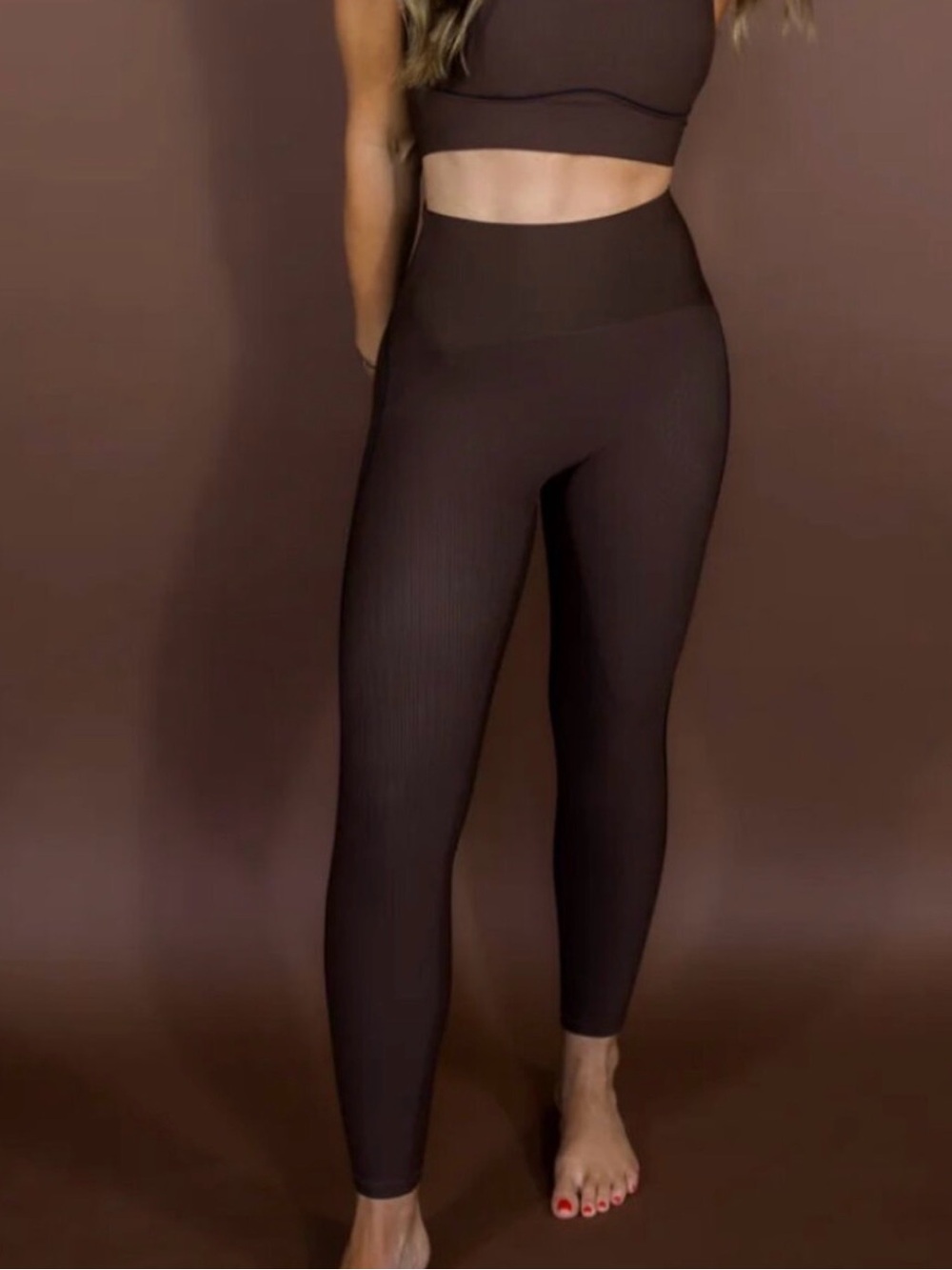 Salt Project Piped Ribbed leggings - Picture 2 of 3